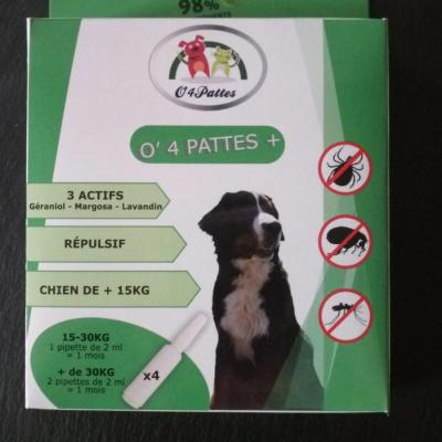 PIPETTES chien de + 15 kg